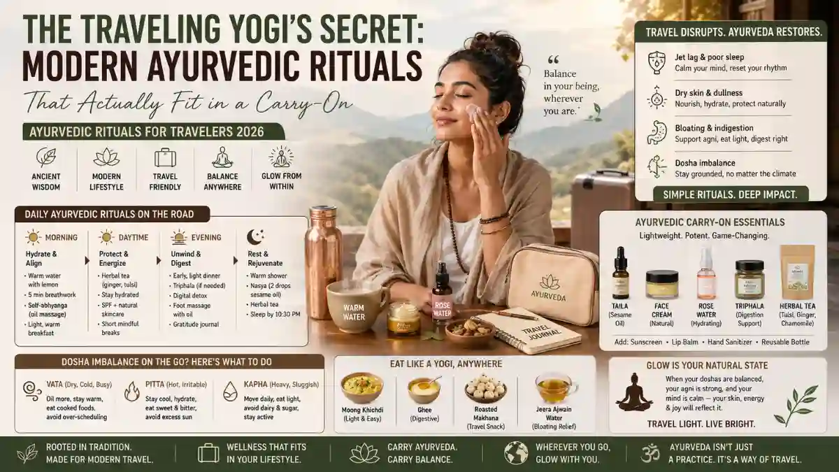 Modern Ayurvedic Rituals for Travelers: Keep Your Glow 2026