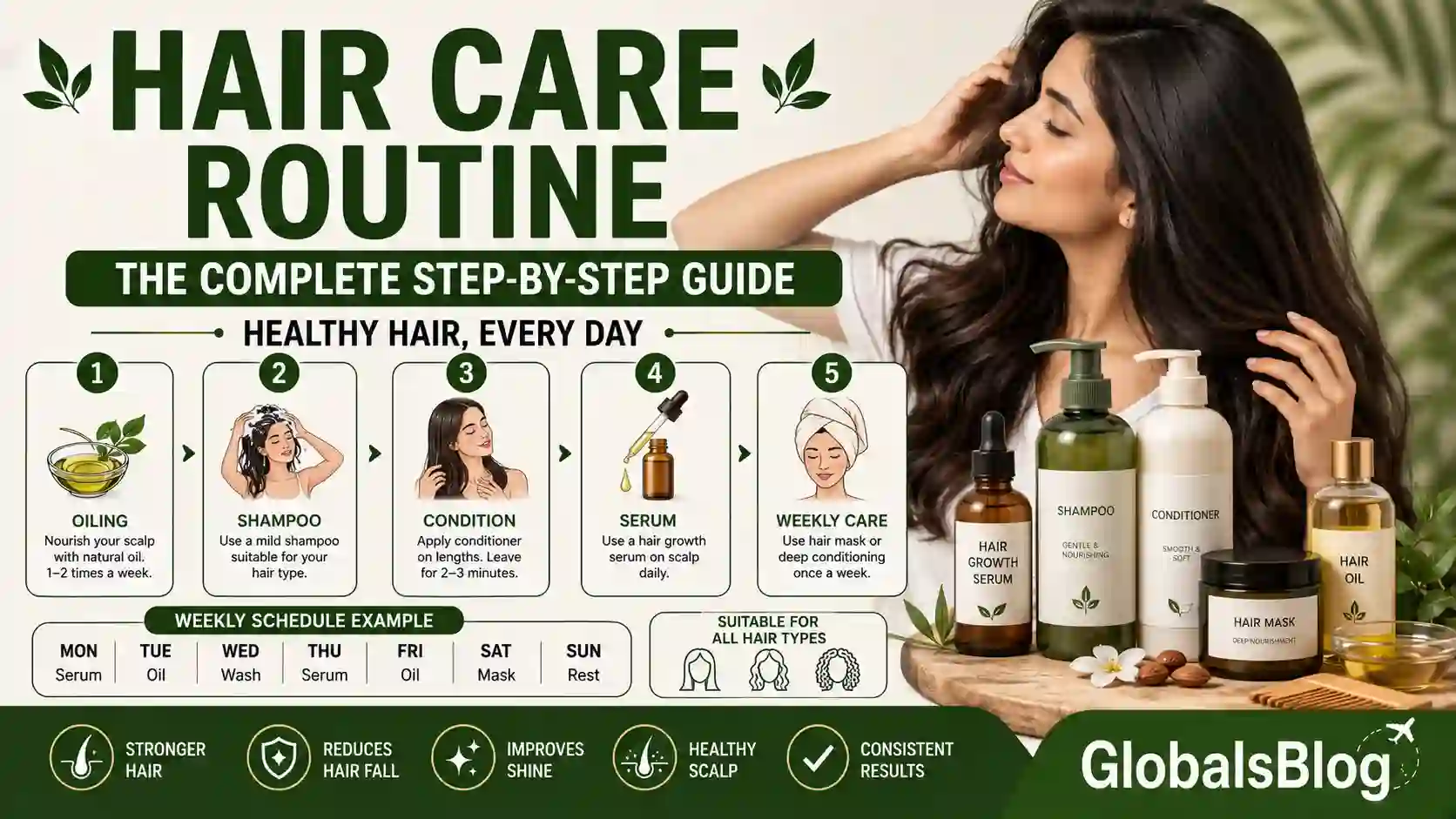 Hair Care Routine — The Complete Step-by-Step Guide